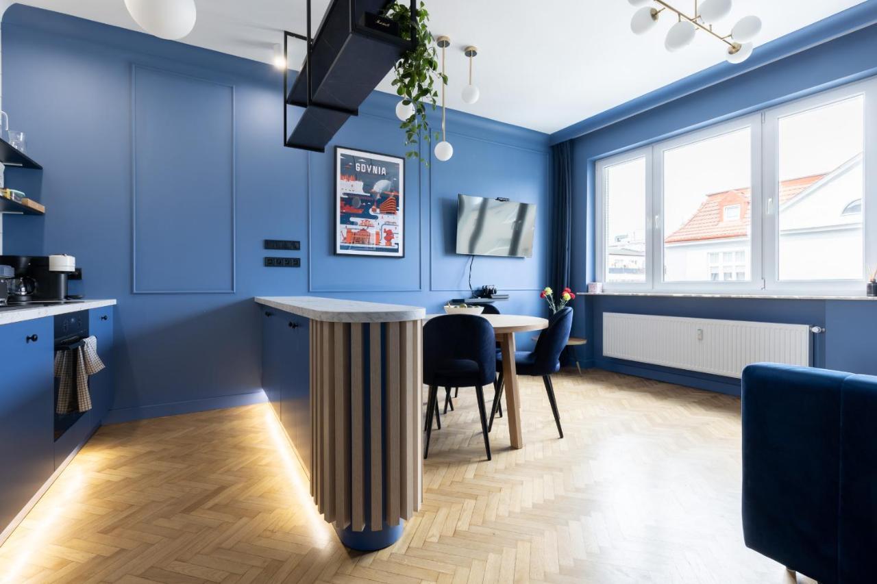 Blue Door Apartment, Swietojanska, Srodmiescie Gdynia Dış mekan fotoğraf