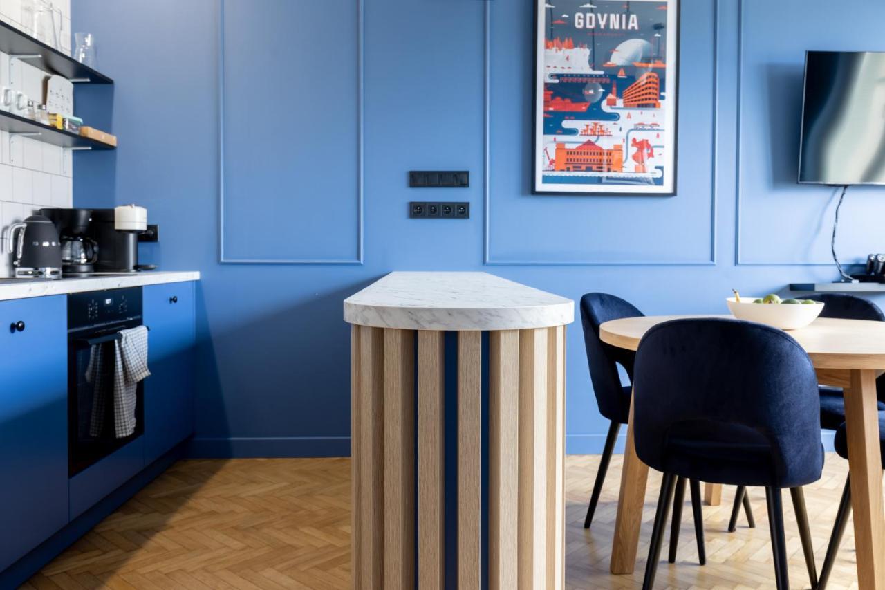 Blue Door Apartment, Swietojanska, Srodmiescie Gdynia Dış mekan fotoğraf